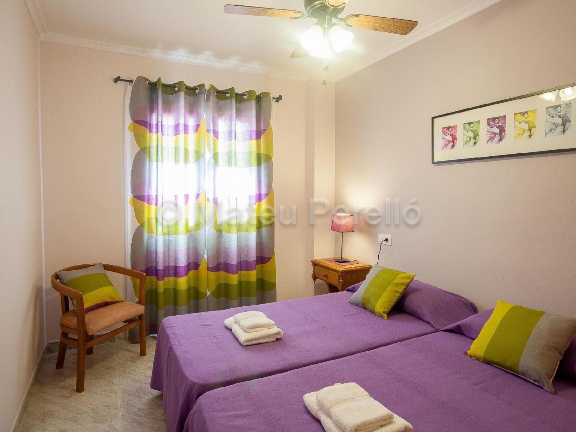 Wohnung In Son Baulo Mit Terrasse, Garten Und Grill Can Picafort  Bagian luar foto