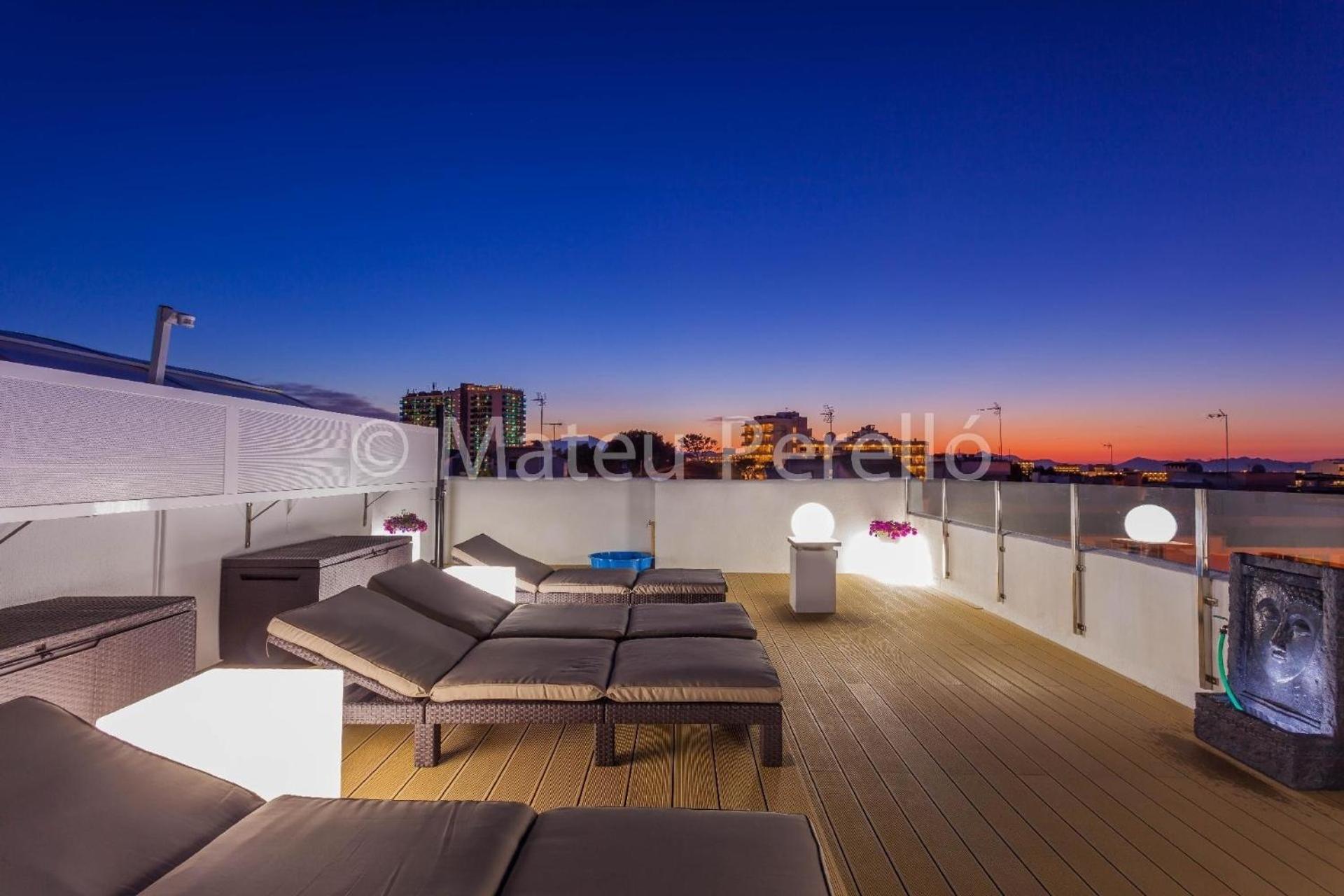 Wohnung In Son Baulo Mit Terrasse, Garten Und Grill Can Picafort  Bagian luar foto