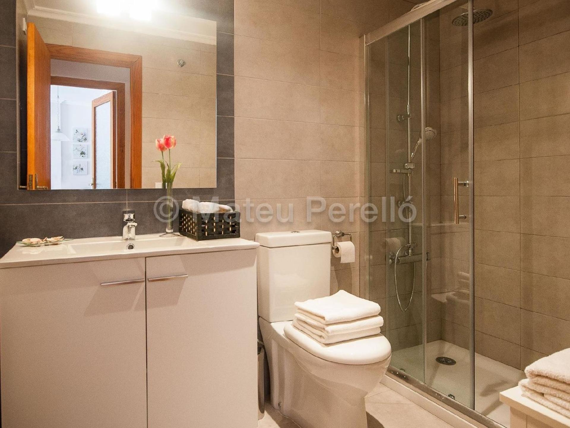 Wohnung In Son Baulo Mit Terrasse, Garten Und Grill Can Picafort  Bagian luar foto