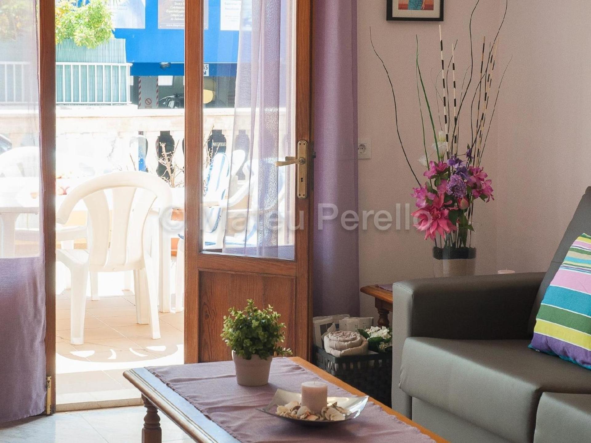 Wohnung In Son Baulo Mit Terrasse, Garten Und Grill Can Picafort  Bagian luar foto
