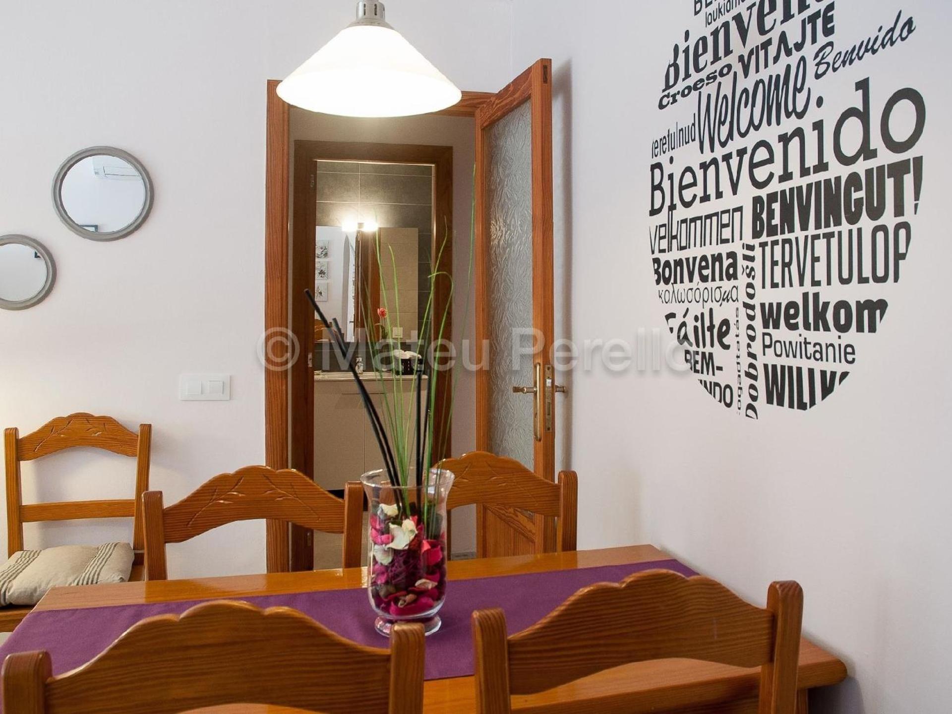 Wohnung In Son Baulo Mit Terrasse, Garten Und Grill Can Picafort  Bagian luar foto