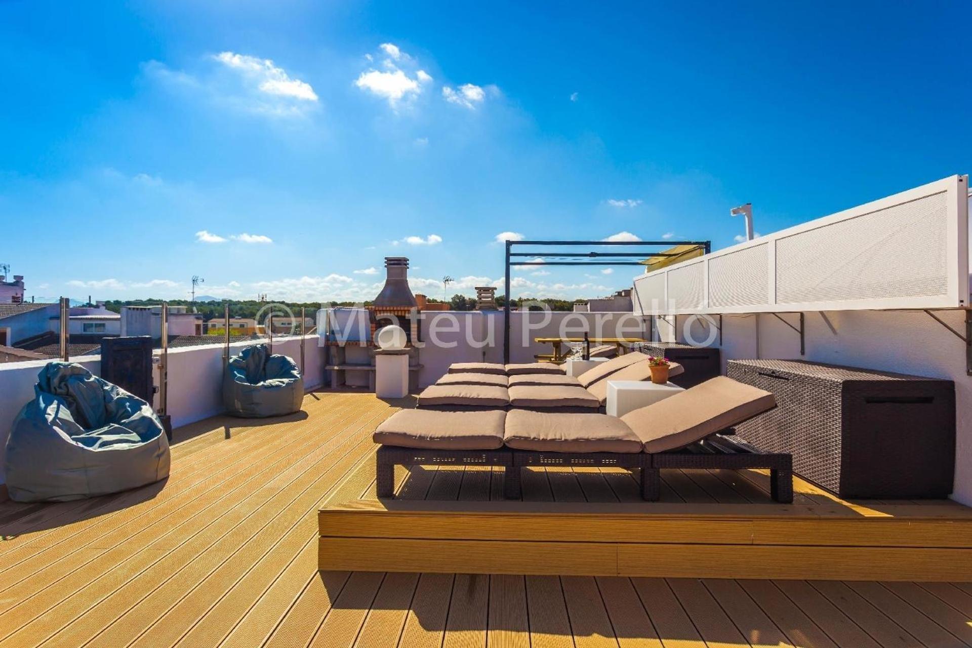 Wohnung In Son Baulo Mit Terrasse, Garten Und Grill Can Picafort  Bagian luar foto